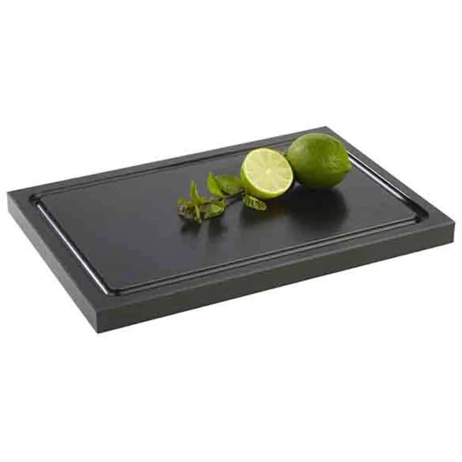 Schneidebrett Aps Schwarz Kunststoff 30 cm 20 cm