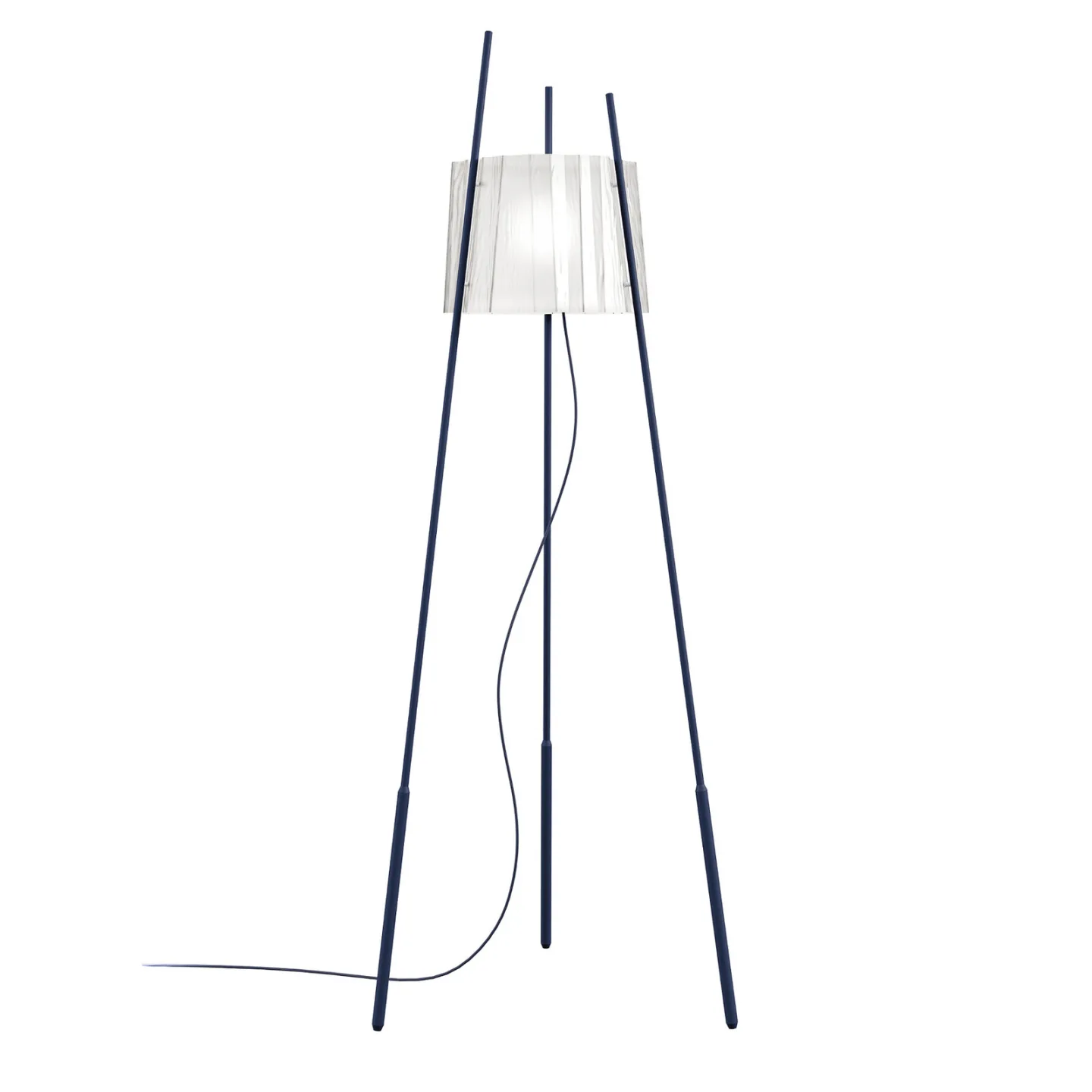 Tyla Stehleuchte Dark Blue - KDLN - Wohnzimmer - Design - Metall - Mit Schirm