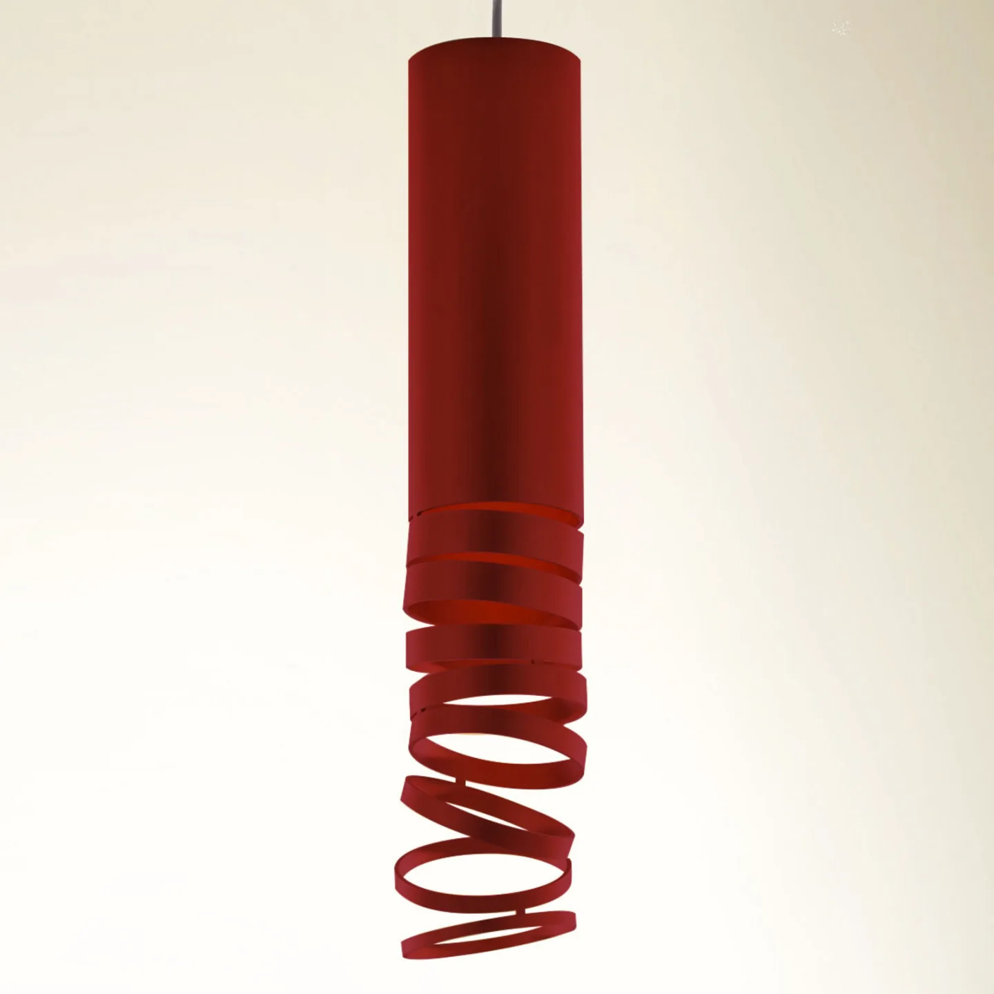 Decomposé Pendelleuchte Red - Artemide - Wohnzimmer - Design - Metall - Einflammig