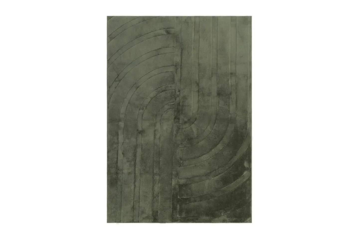 Heaven Trend Maskinvävd matta 200x290 cm - Grön