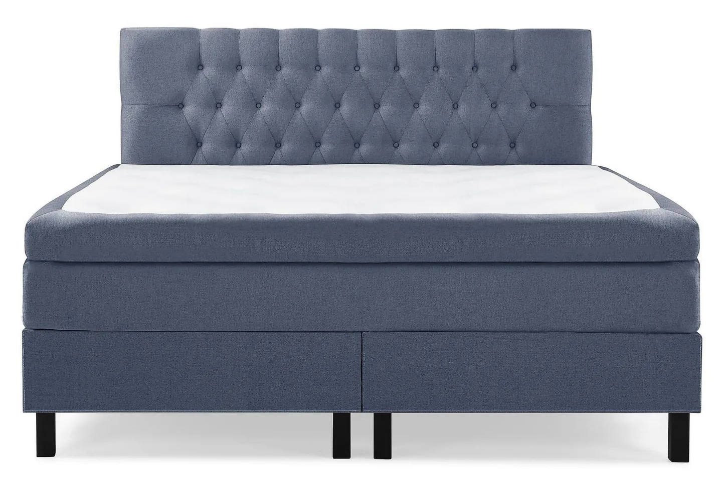 Lucky Kontinentalsäng 160x200Latexmadrass - Mörkblå