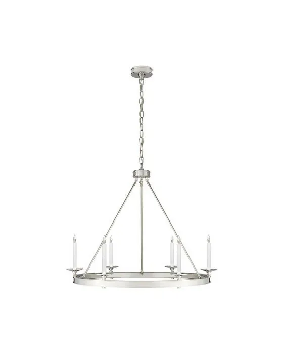 Launceton Ring Chandelier Polished Nickel
