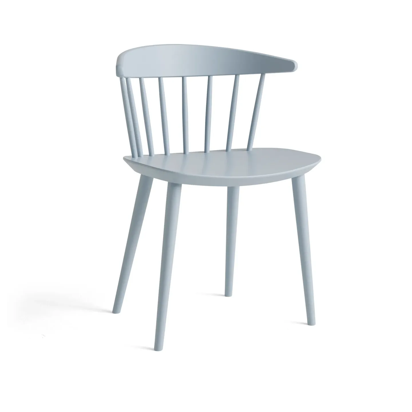 HAY J104 Stuhl Slate blue lackierte Buche