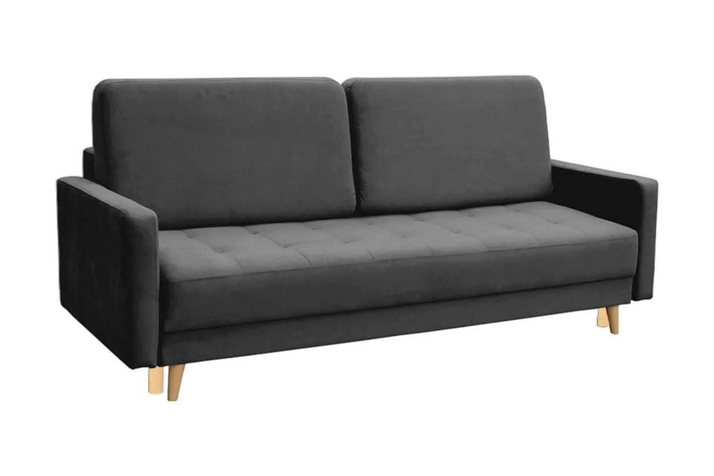 Eirado 4-sits Bäddsoffa - Grå