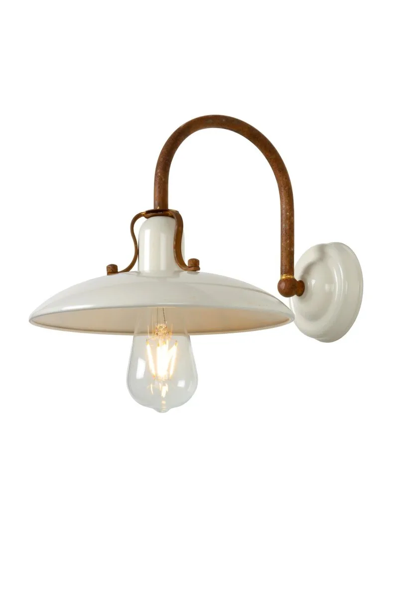 Lucide - Römer Ø24 - Vägglampa - Creme