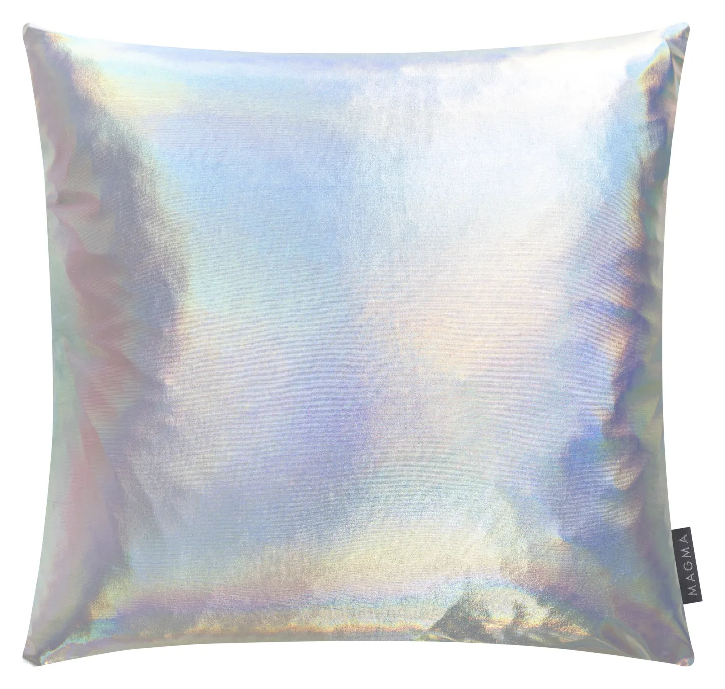 Magma Kissenhülle Glow, Silber 45x45 cm | Schubiger Möbel