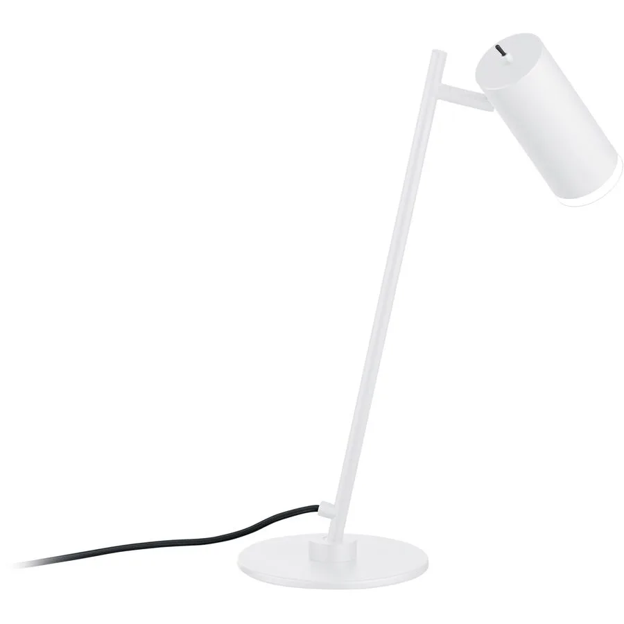 Tischlampe Adina Weiss Metall 50 cm
