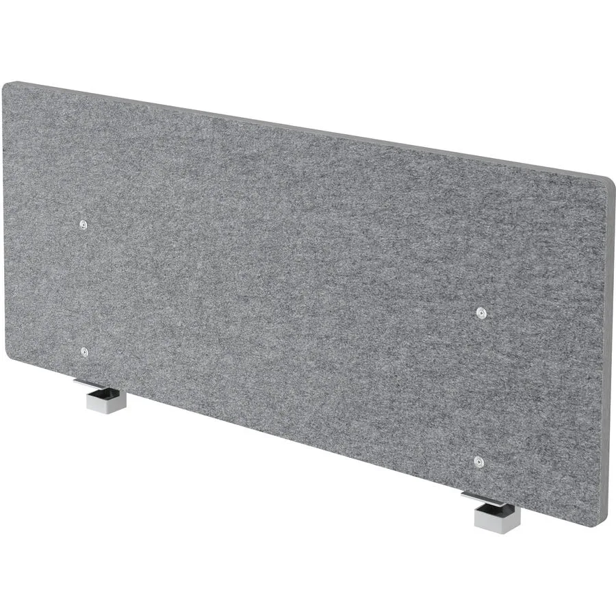 Sichtblende Office Grau Vlies - Farbe: Buche
