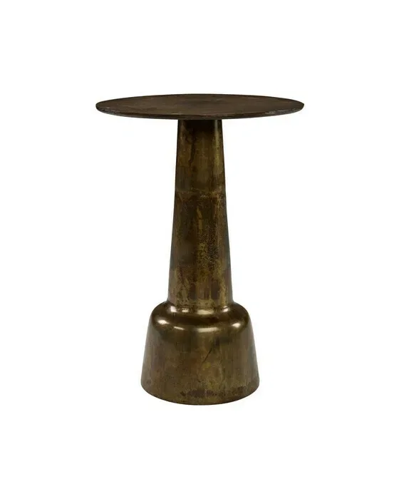 Kim Side Table Antique Brass
