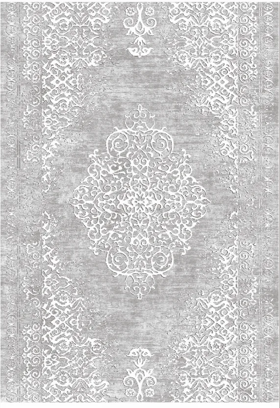 Wilton-teppe - Milazzo (grå) (Størrelse: 160 x 230 cm)
