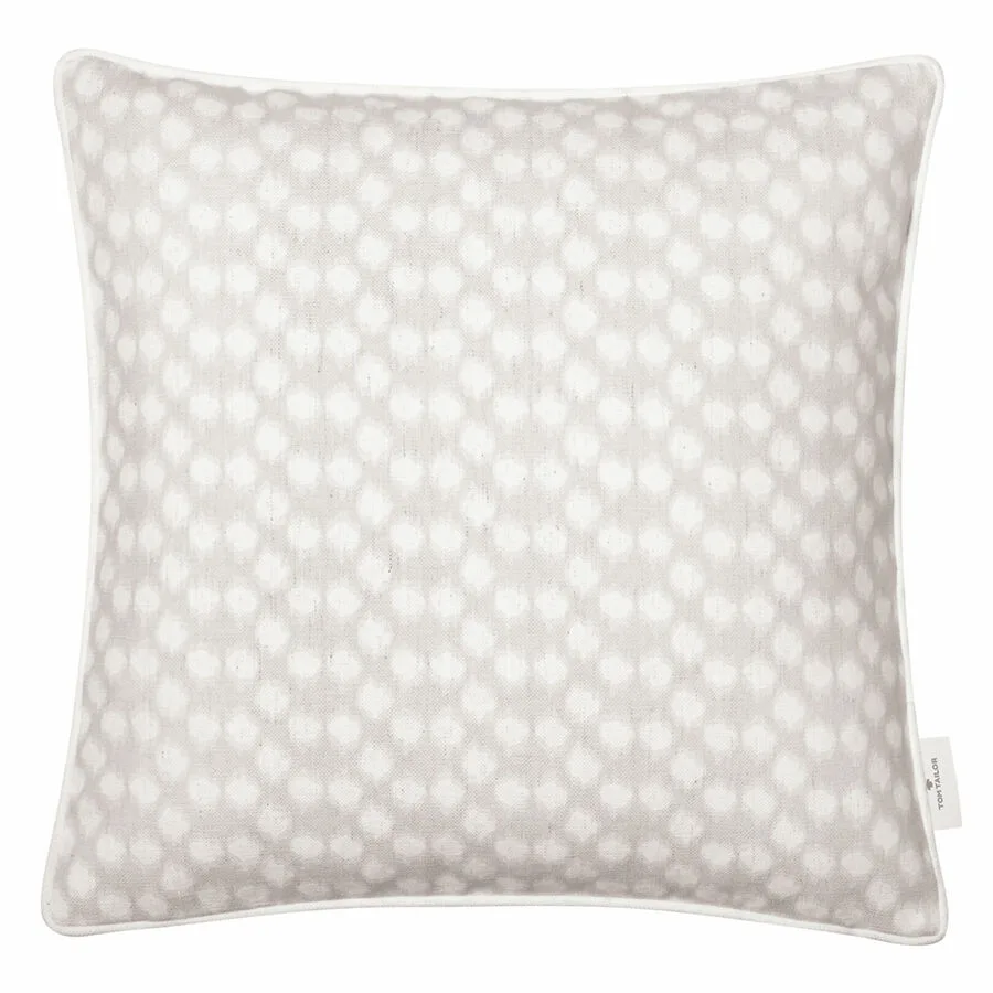 Tom Tailor Zierkissenbezug Spots Beige Polyester 45 cm 45 cm