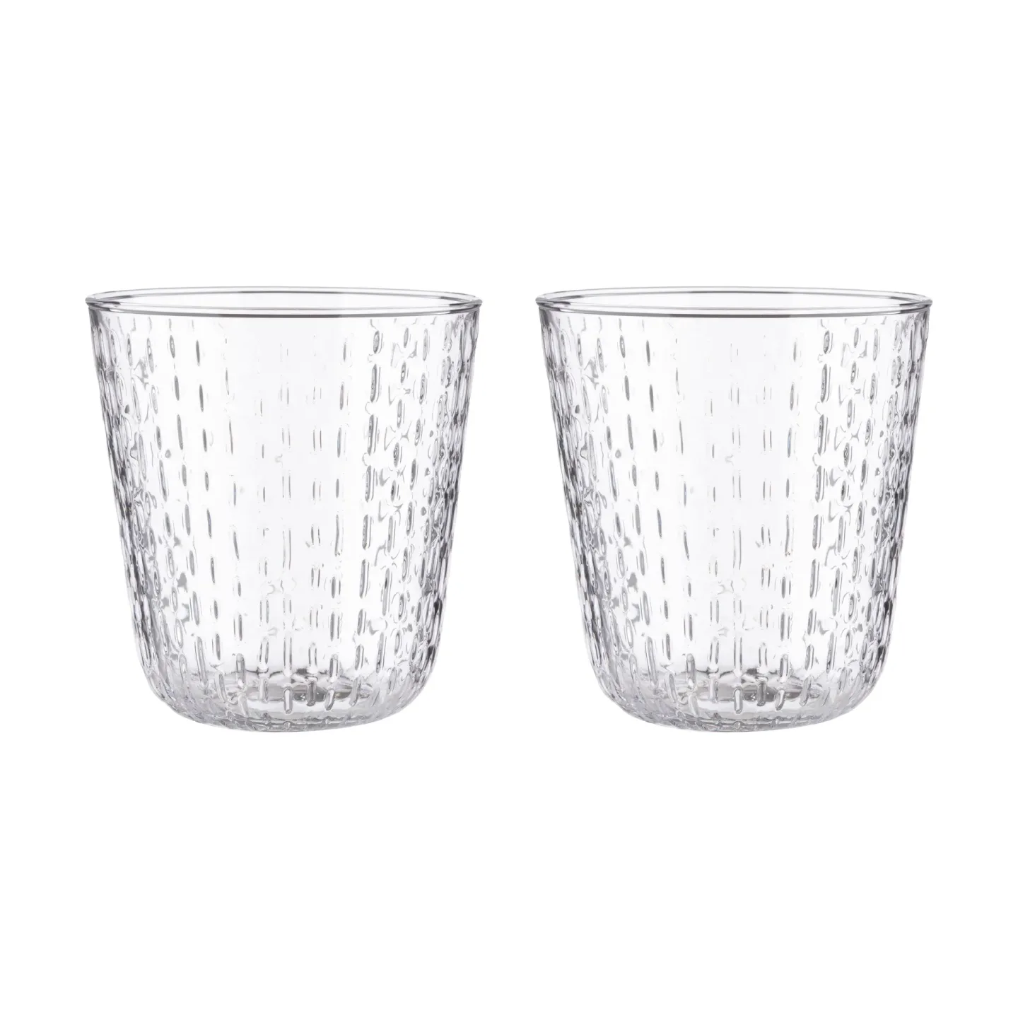 Marimekko Syksy tumbler Glas 36 cl 2er-Pack Clear