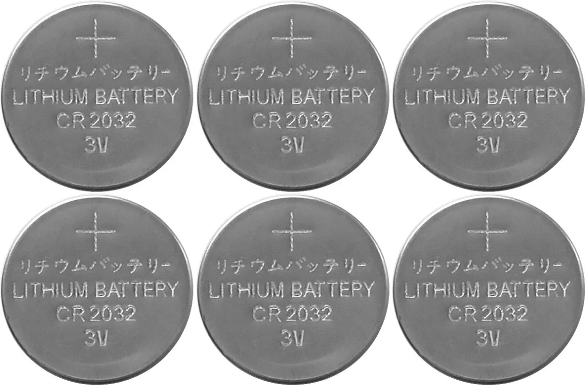 Star Trading - Batteri 6-p CR2032 - Tillbehör - Silver