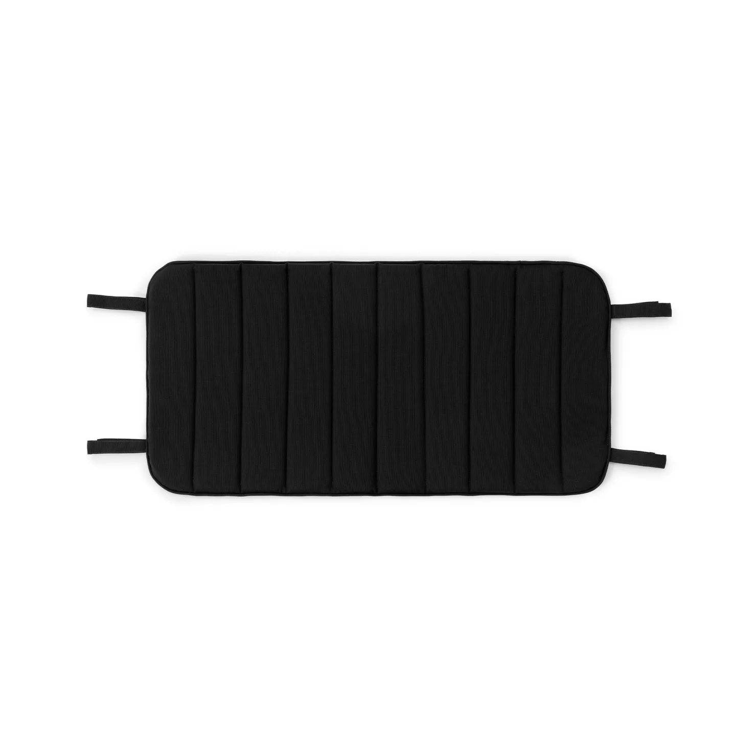 Normann Copenhagen - Vig Armchair Cushion Black - Dynor och kuddar - Simon Legald - Svart - Plast