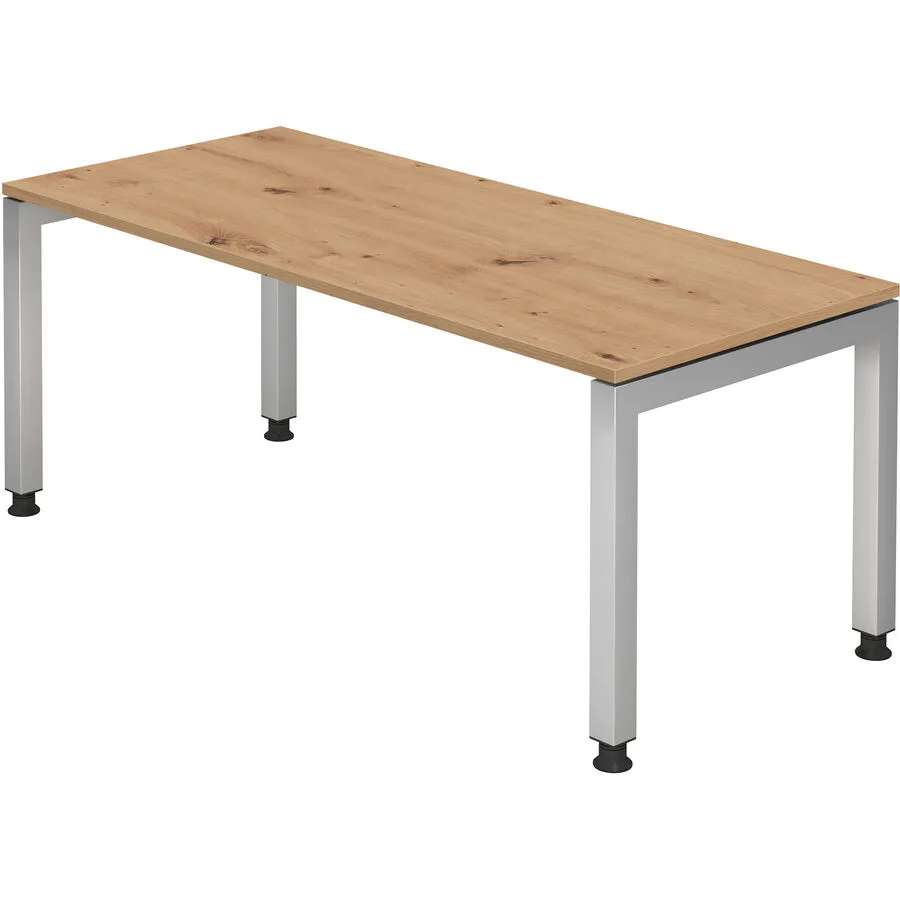 Schreibtisch Office Asteiche Holzwerkstoff B 180 T 80 cm