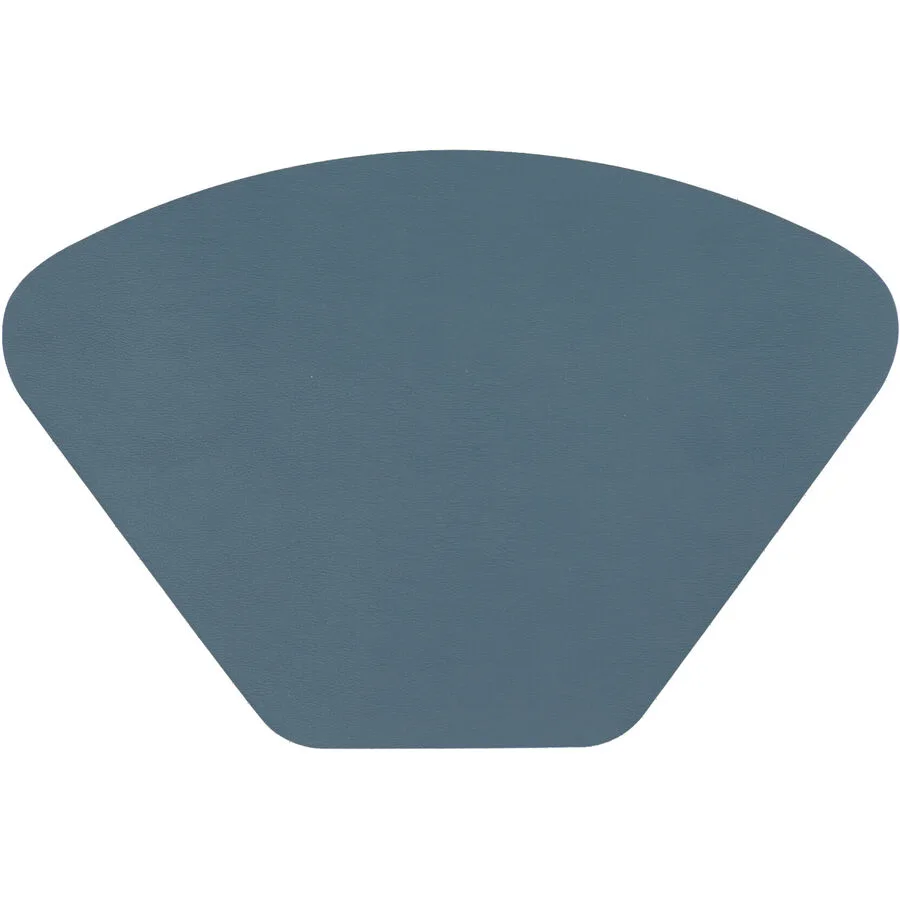 ZICZAC Tischset Togo Wedge Blau Kunstleder 32 x 48 cm