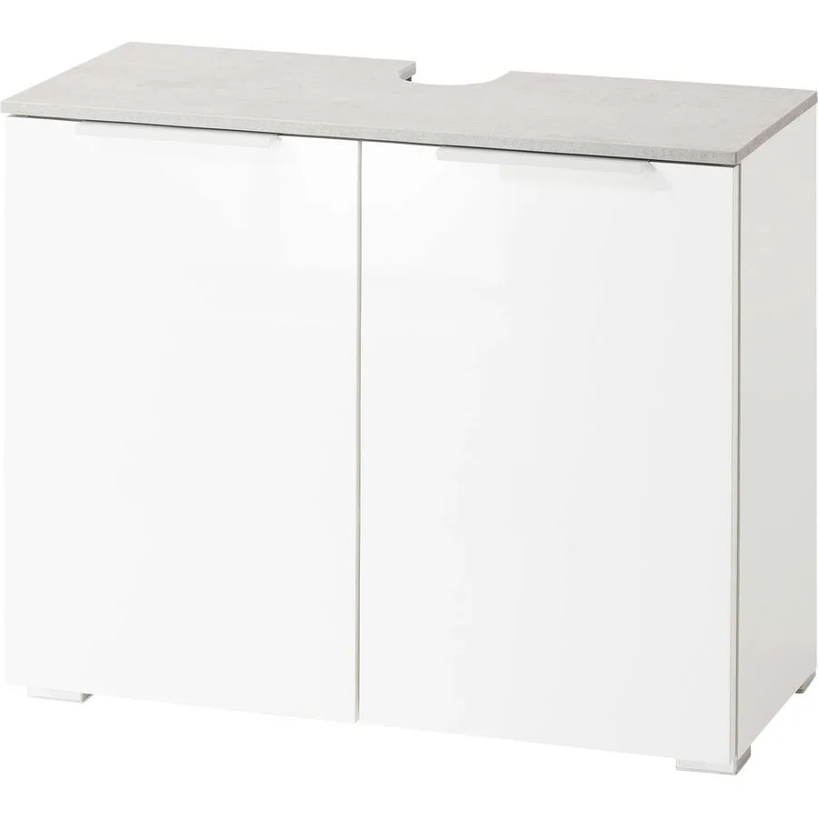 Lavaboy Gala Hochglanz weiss Holzwerkstoff B 70 T 35 H 56 cm
