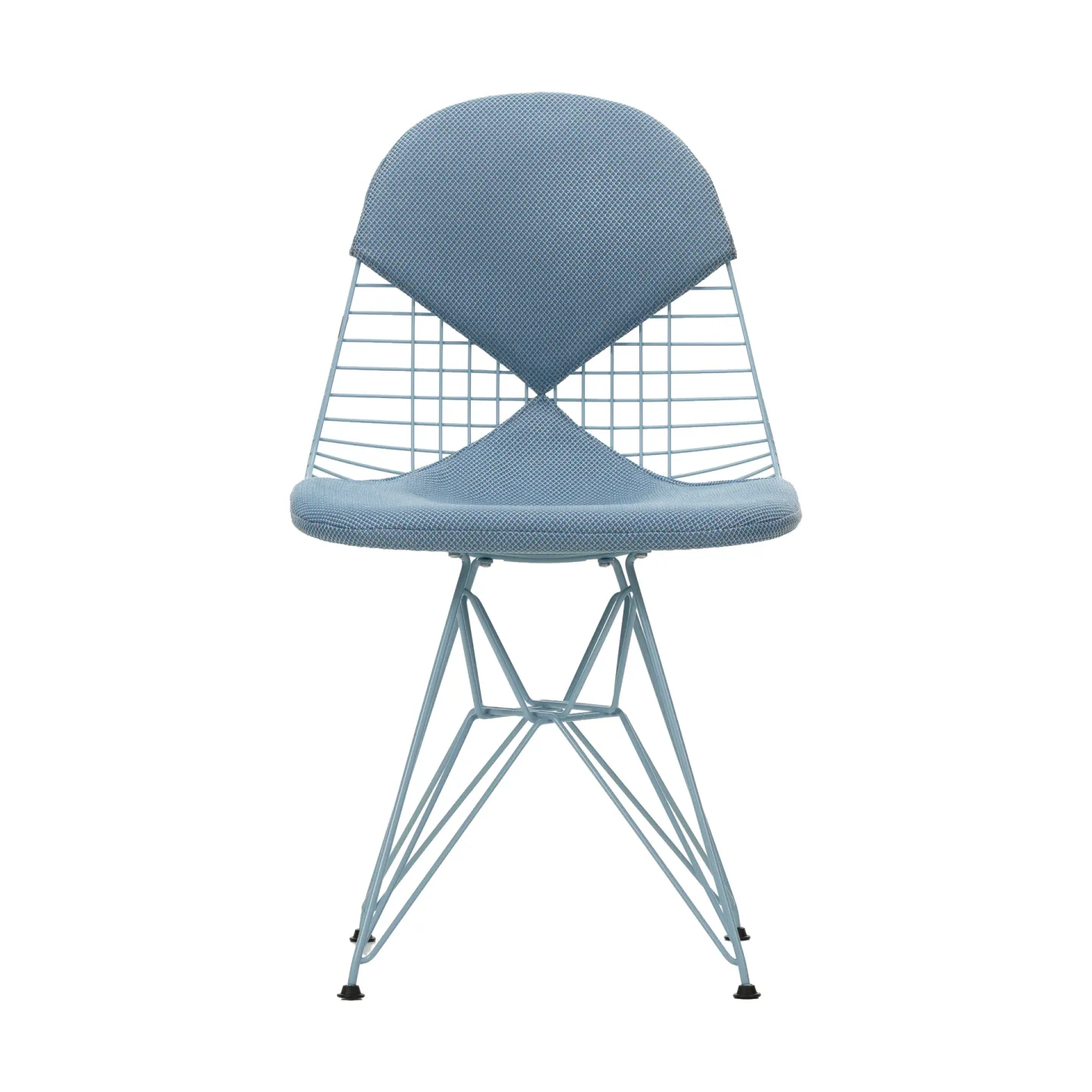 Vitra Wire Chair Bikini Outdoor dyna till stol Horizon blue/light grey