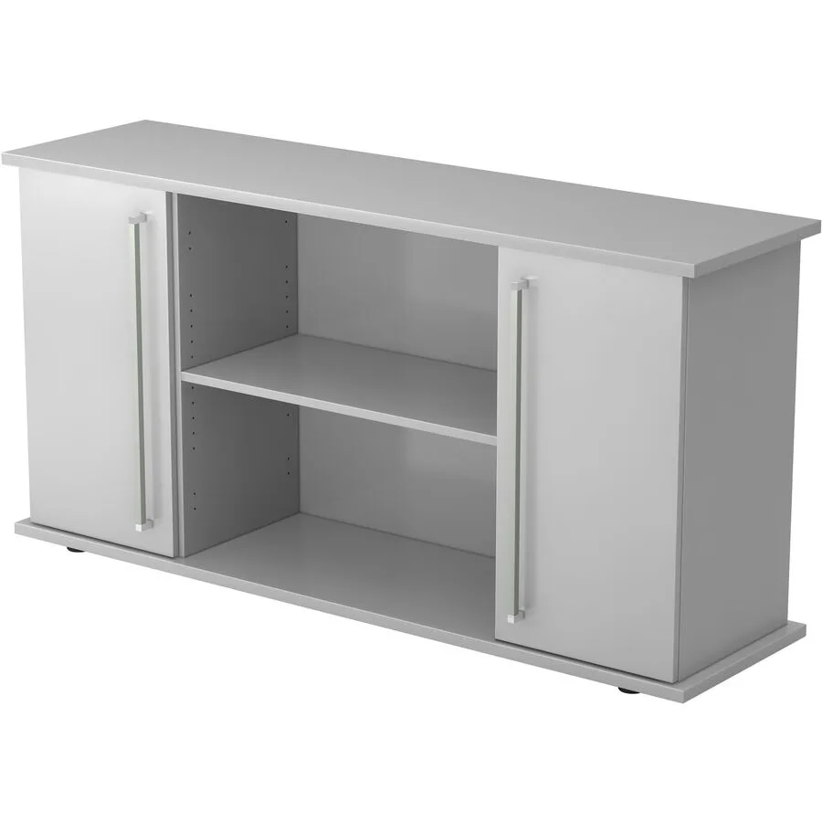 Sideboard Office Grau Holzwerkstoff B 166.1 H 84 cm