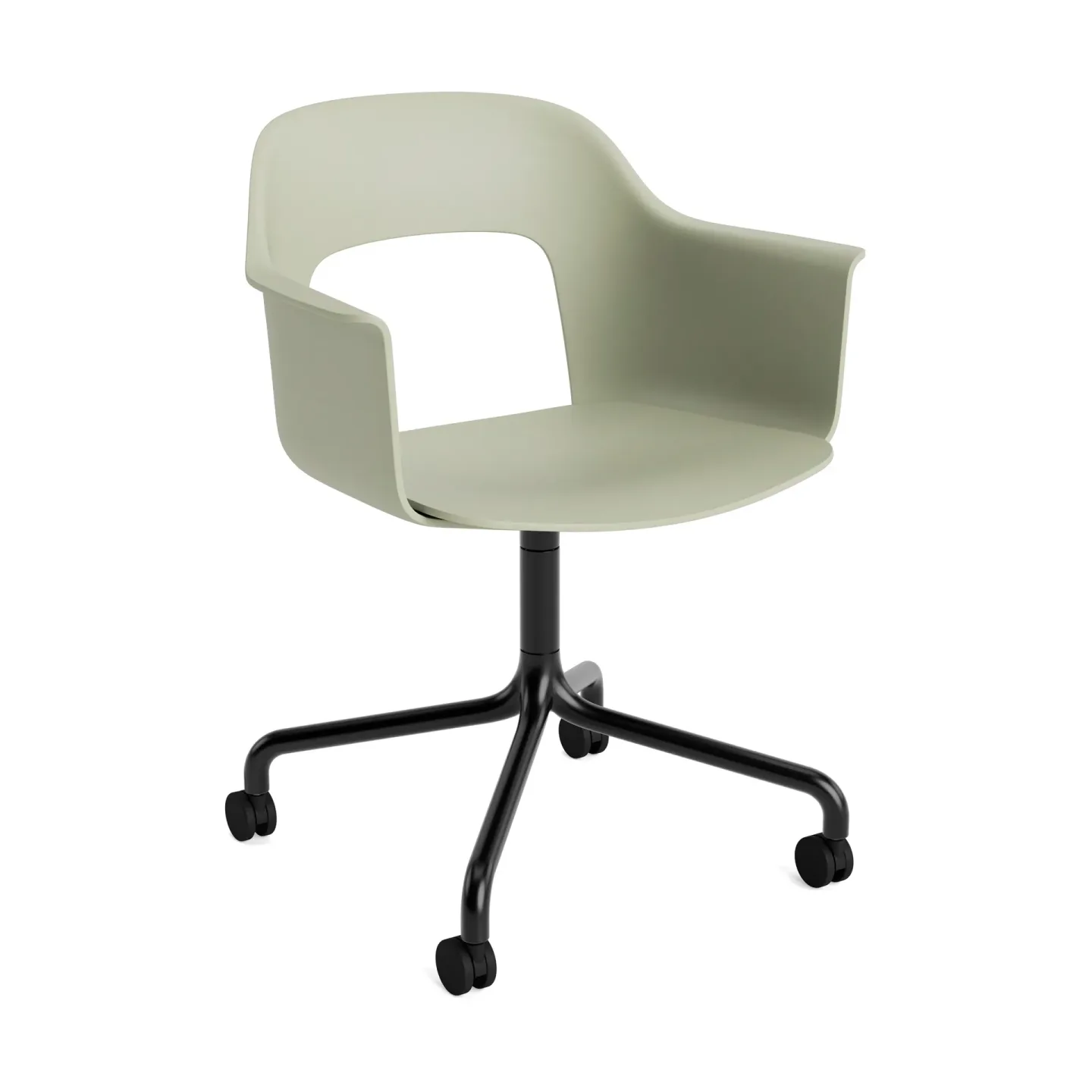 HAY Layout Armchair 261 Stuhl Bottle green-black