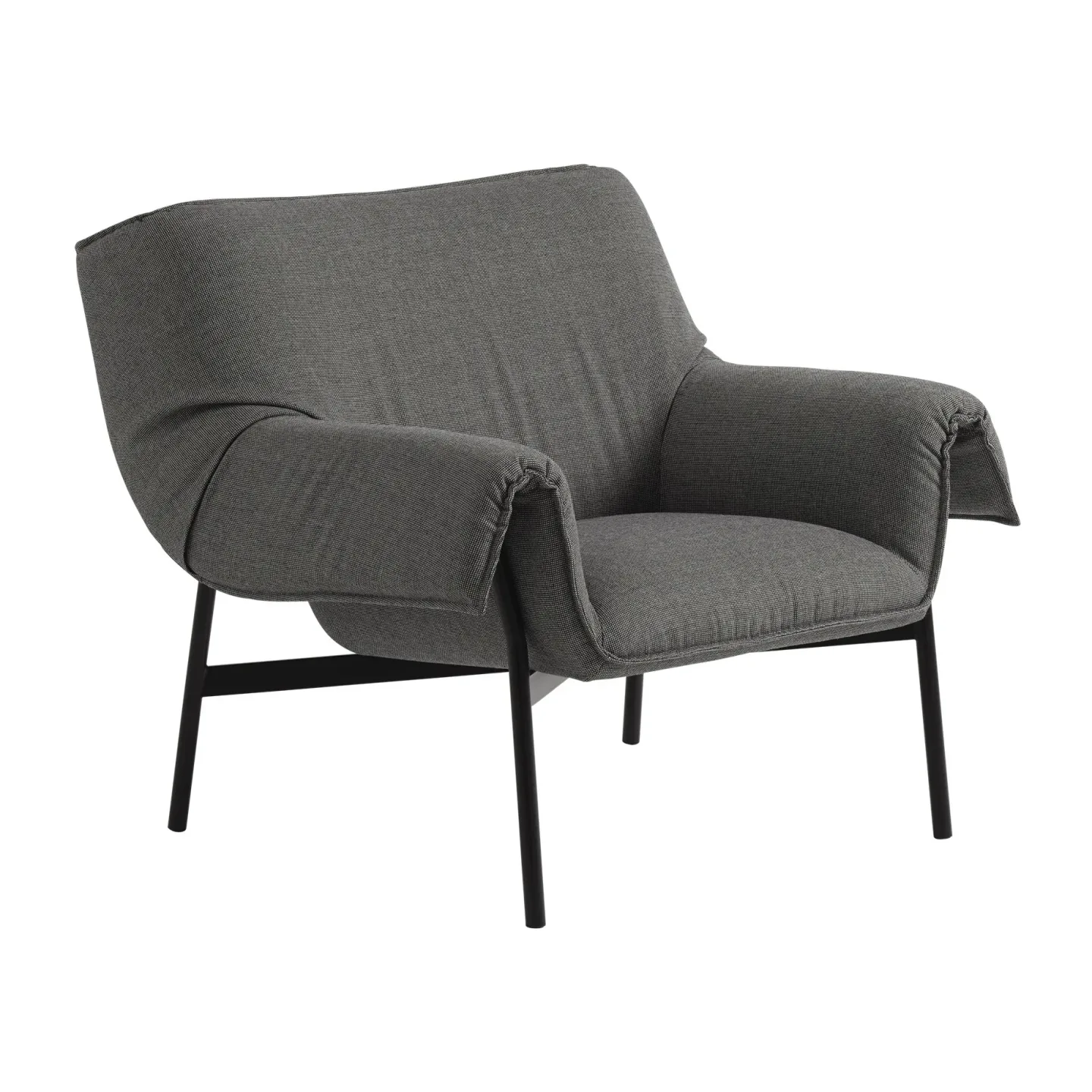 Muuto Wrap Lounge Chair loungestol Sabi 151-black