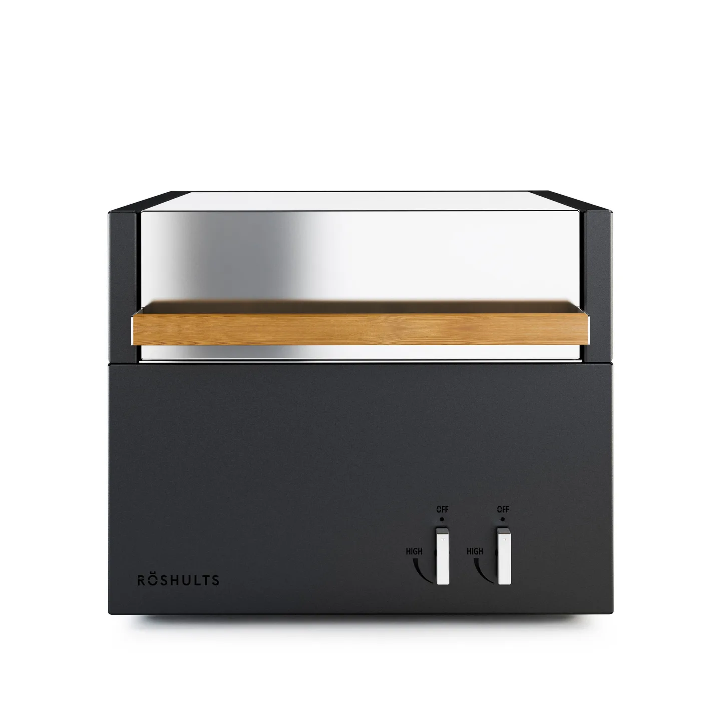 Röshults - Module Gas Grill X EU, Anthracite, Stainless Steel - Utekök - Broberg & Ridderstråle