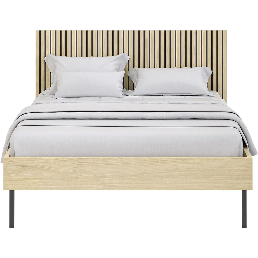 Bett Lamella eiche B 160 T 200 cm