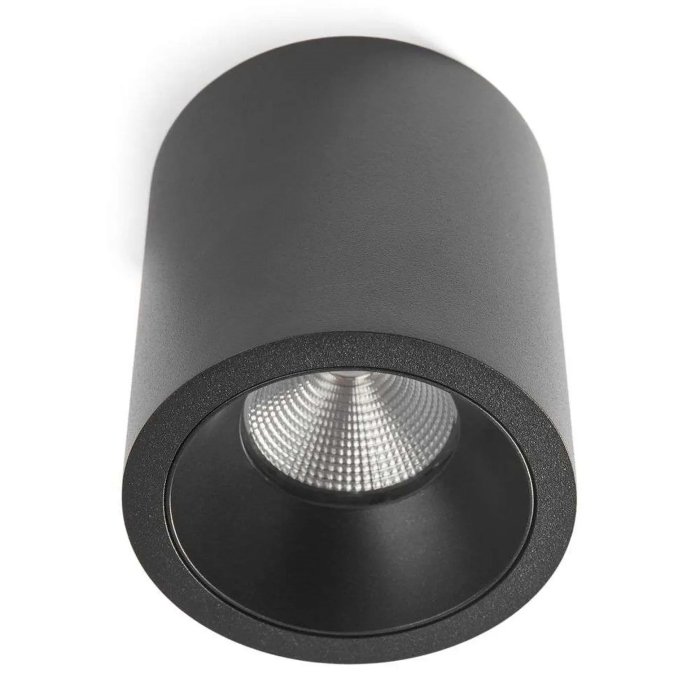 Tube Deckenleuchte 2700K Schwarz - Antidark - Wohnzimmer - Aluminium