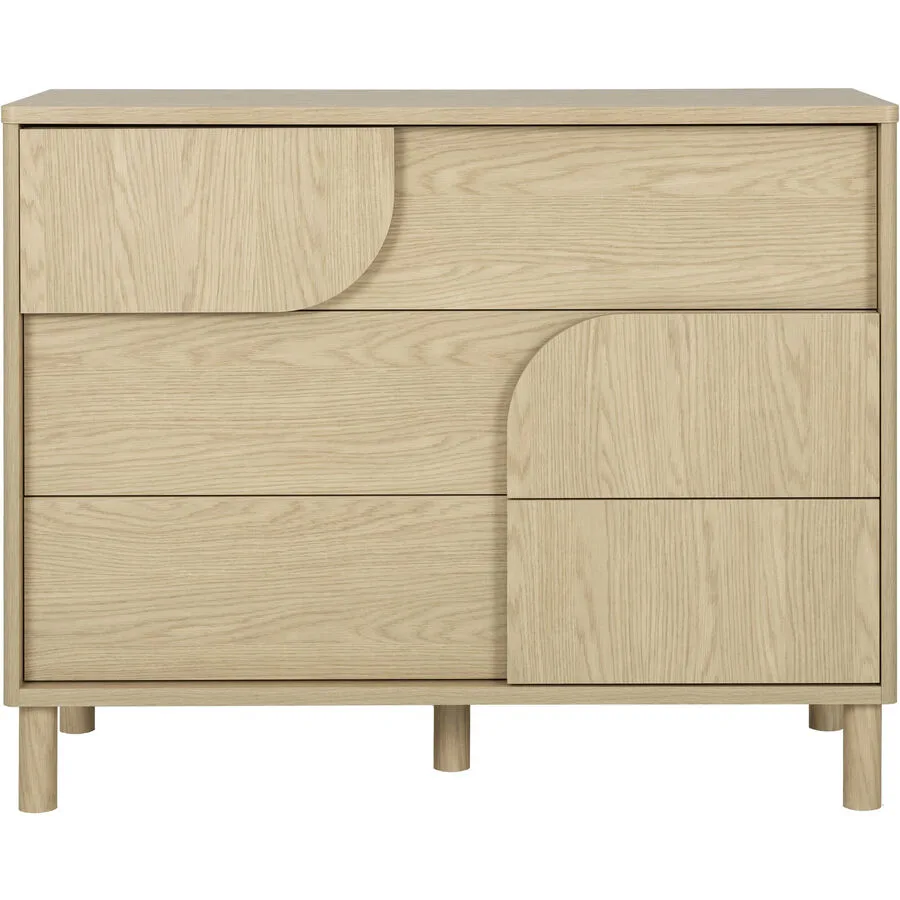 Kommode Sammy eiche Holzwerkstoff B 116 H 92 cm