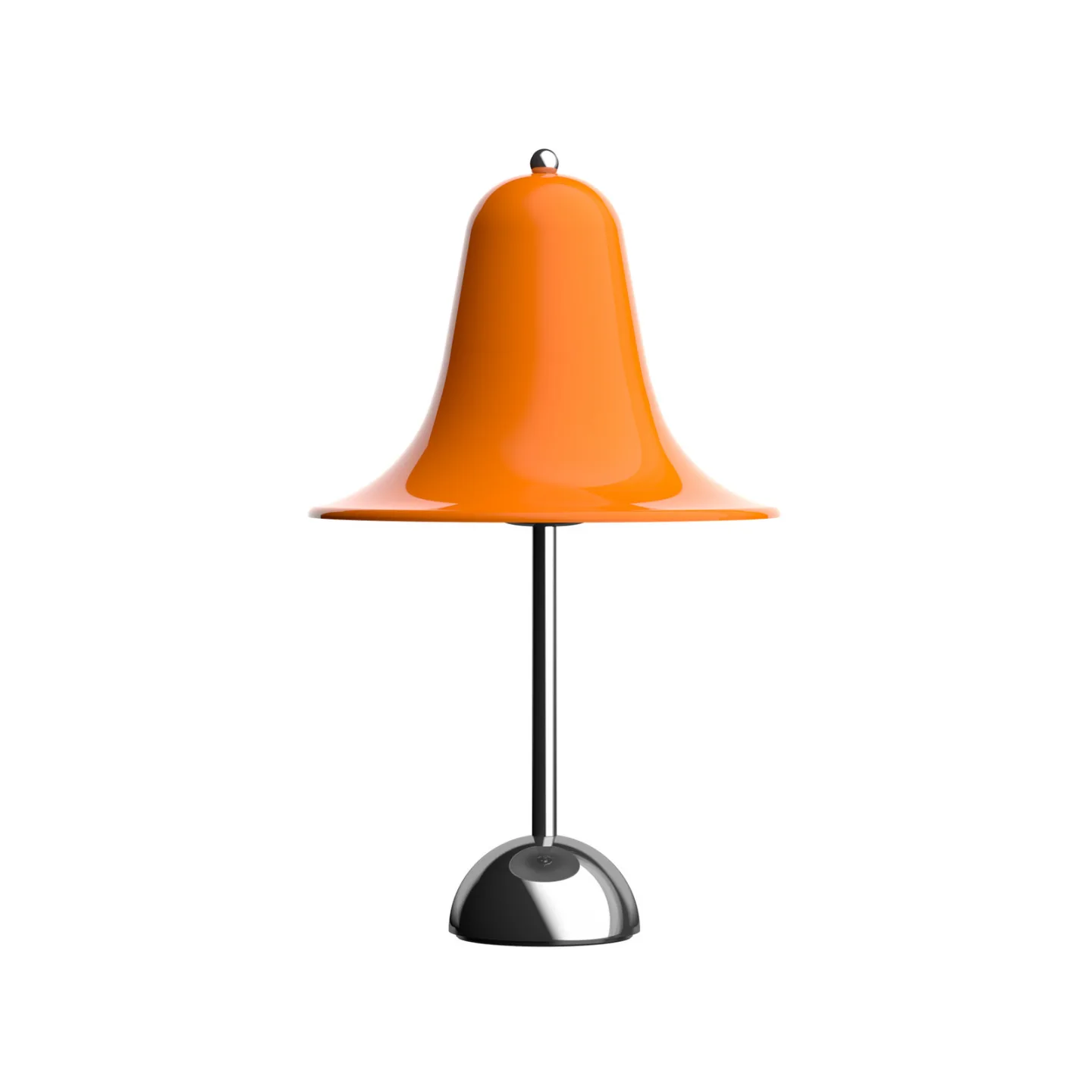 Pantop Tischleuchte Ø 23 cm orange - Verpan - Wohnzimmer - Design - Metall - Mit Schirm