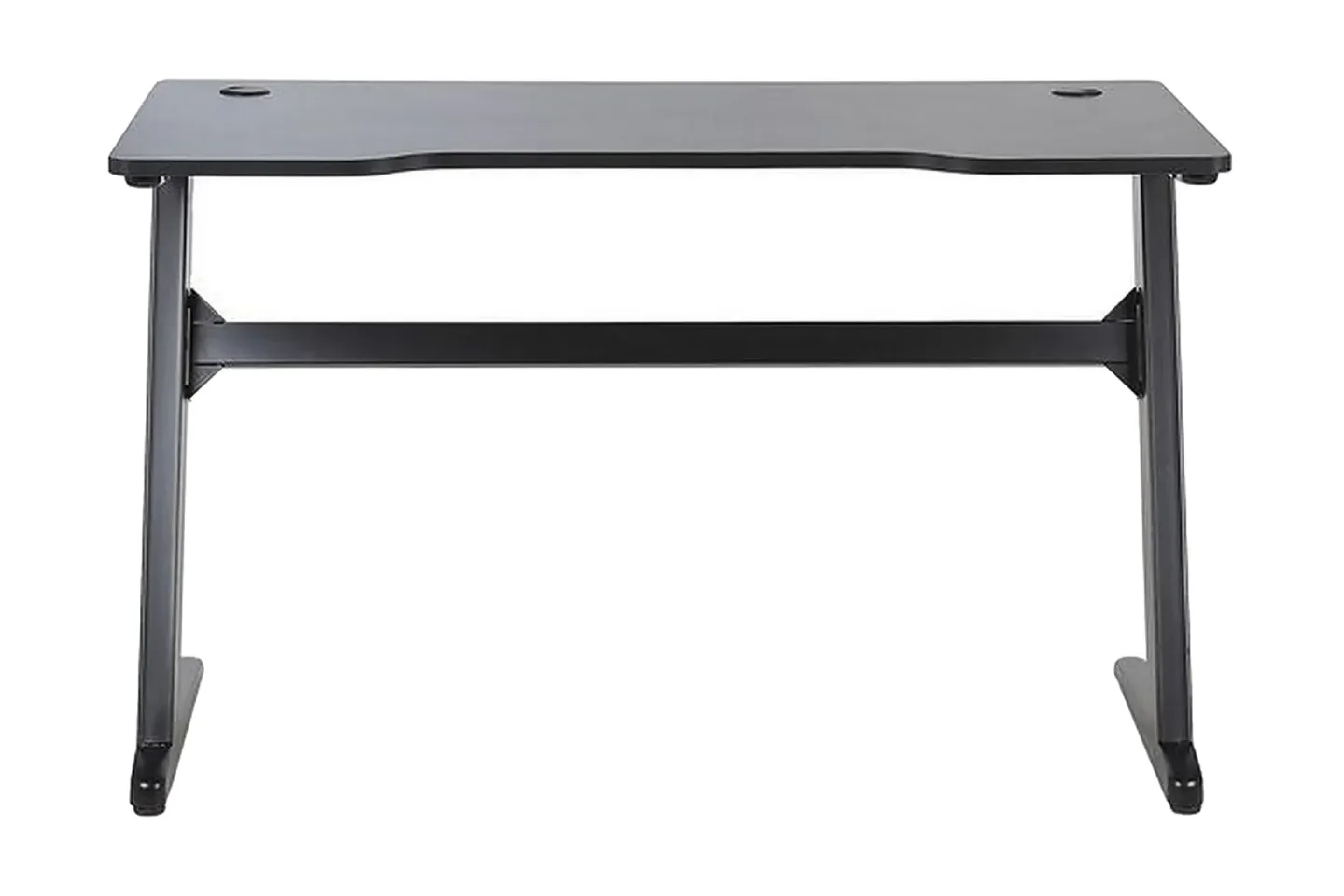 Darfur Gamingbord 120 cm med LED-belysning - Grå/Svart