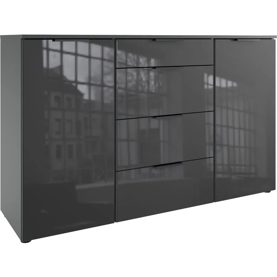 Kommode Sanko graphit Holzwerkstoff B 135 H 84 cm
