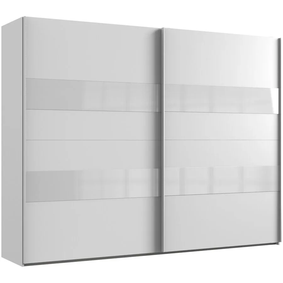 Kleiderschrank Akshay weiss Holzwerkstoff B 270 cm
