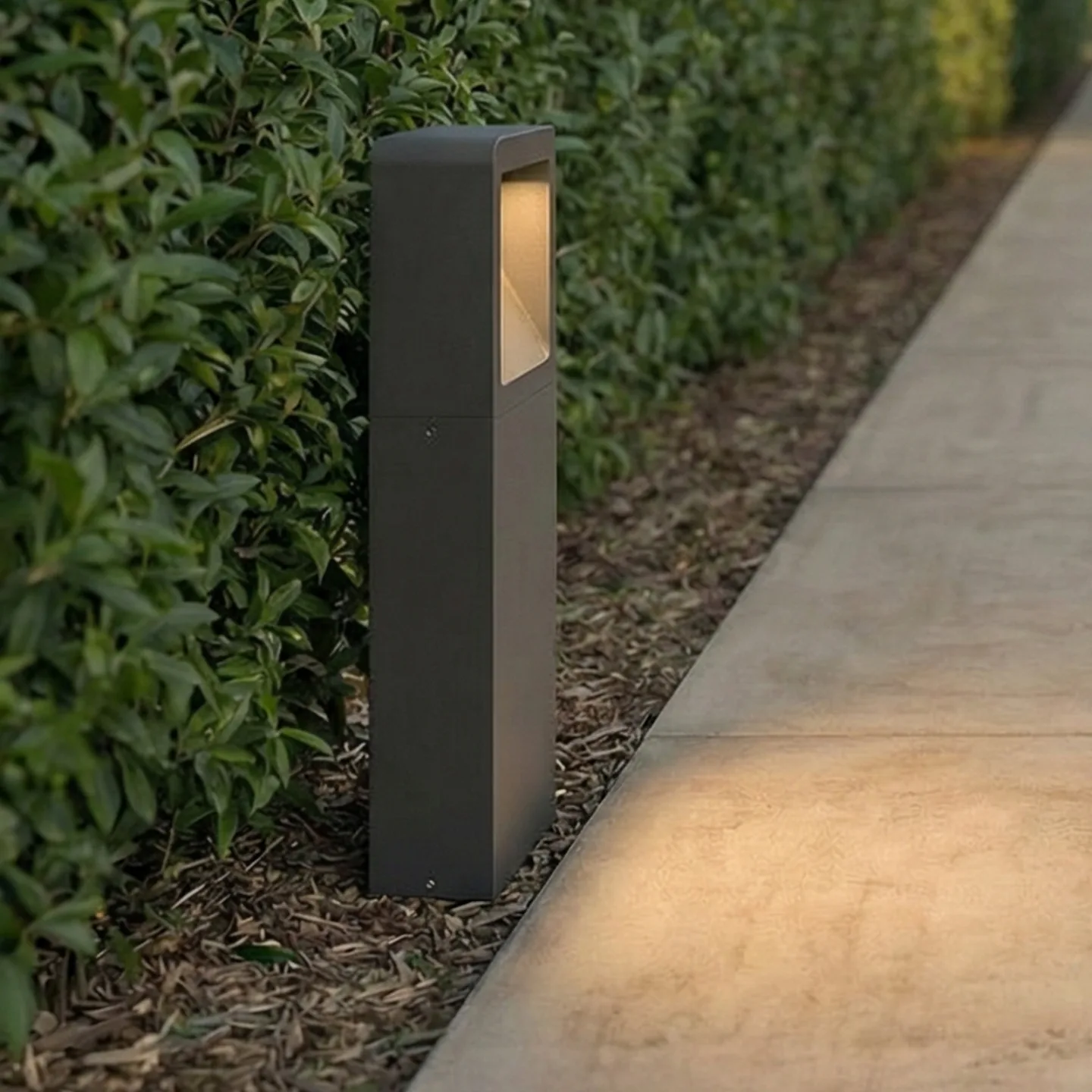 Leya LED Utendørs Hage Lampe IP54 Graphite - Lucande - Terrasse - Moderne - Aluminium - Med en lyskilde
