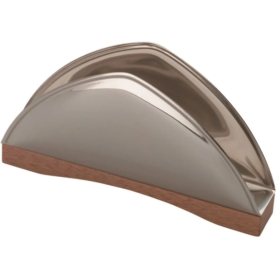 Serviettenhalter Piazza silber Edelstahl B 8 cm
