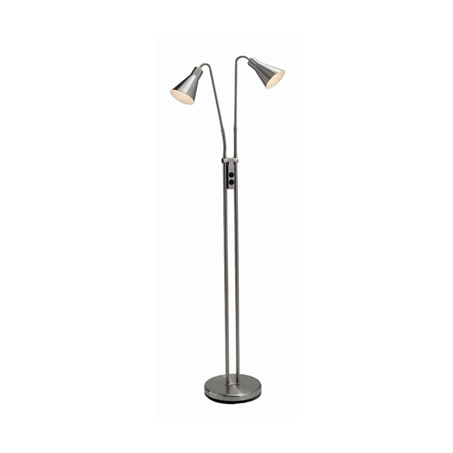Odense 2 Gulvlampe Stål - Markslöjd - Stue - Metall