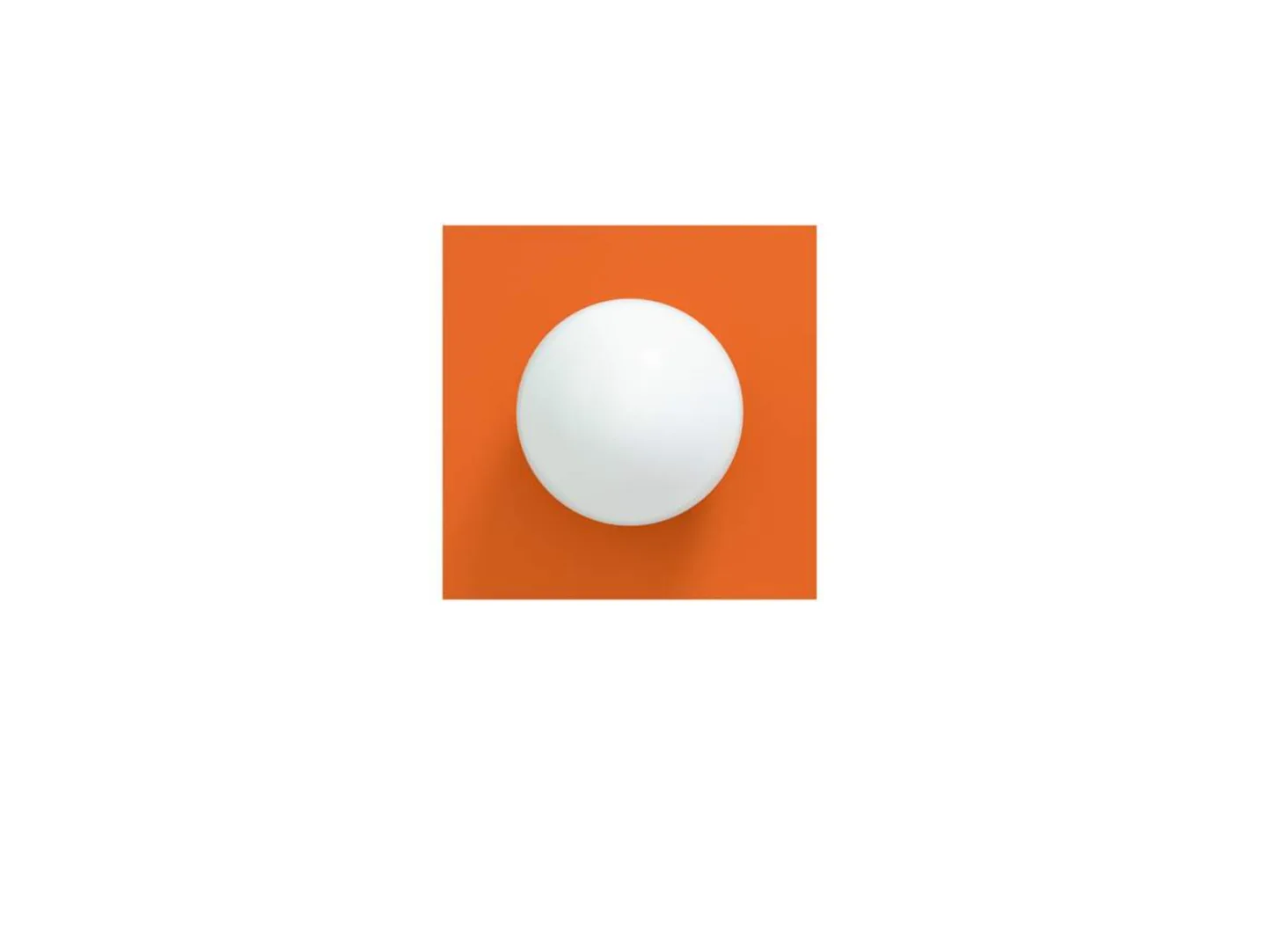 Candy Little Square S Deckenleuchte, orange - Swedish Ninja - Wohnzimmer - Metall