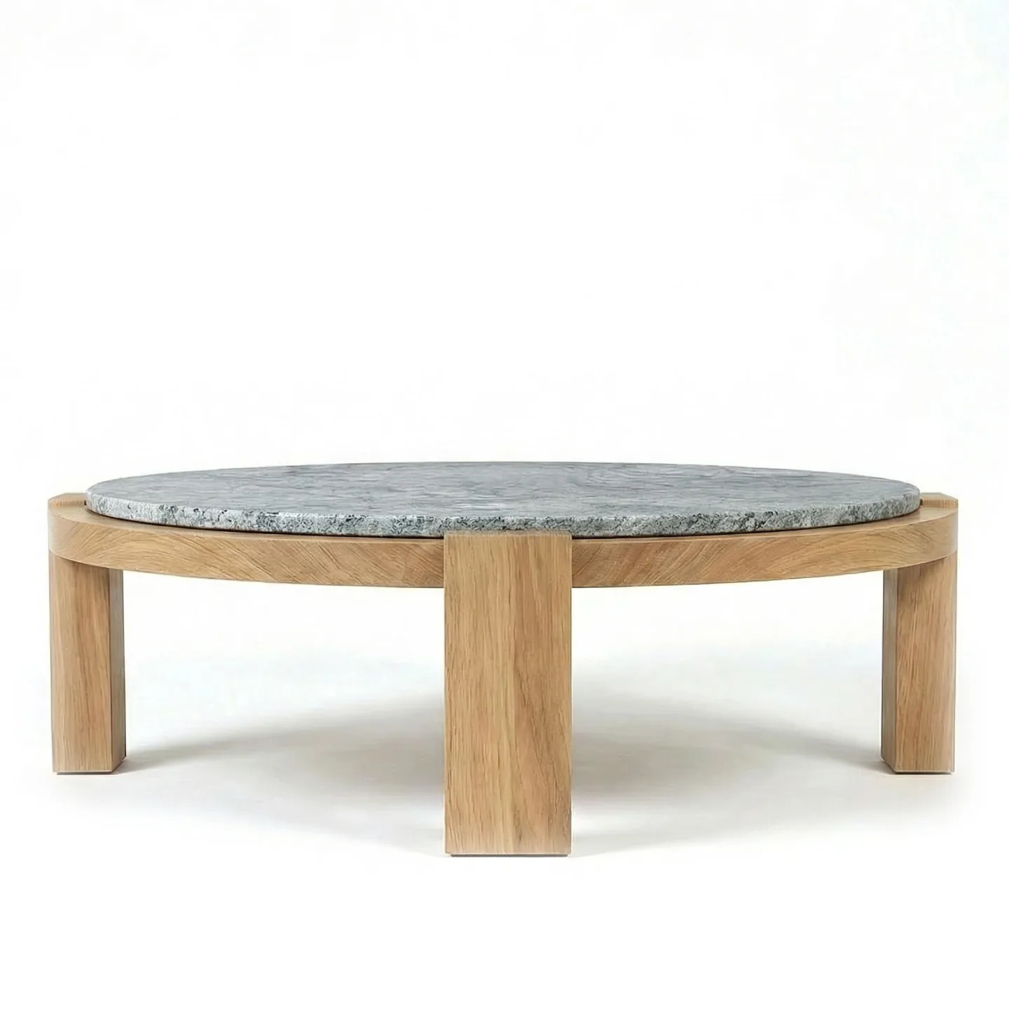 Dusty Deco - Dean Coffee Table Granite - Soffbord - Edin & Lina Kjellvertz - Beige,Grå - Trä/Sten