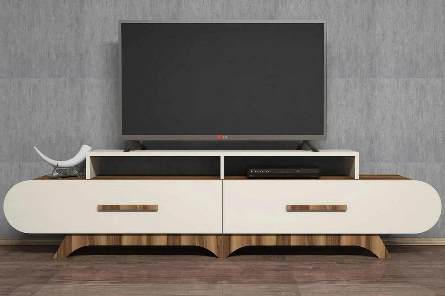 Hovdane TV-Bänk 205 cm - Brun