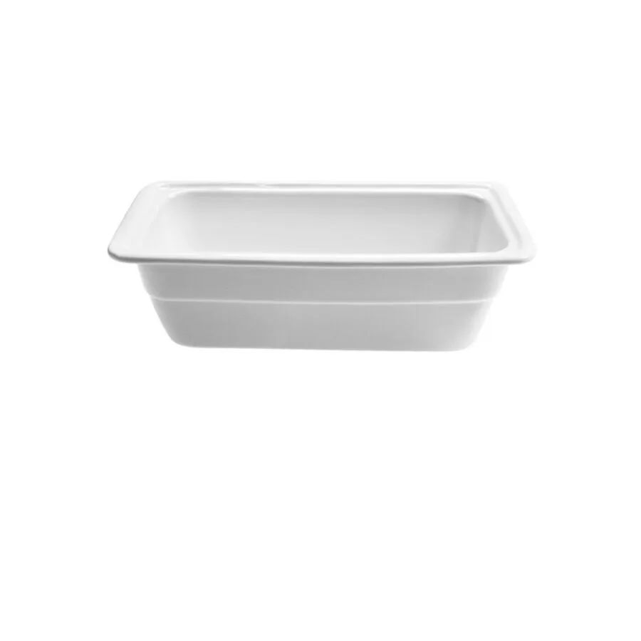 Lagotto Schale Buffet GN Weiss Porzellan 32.5 cm 10 cm