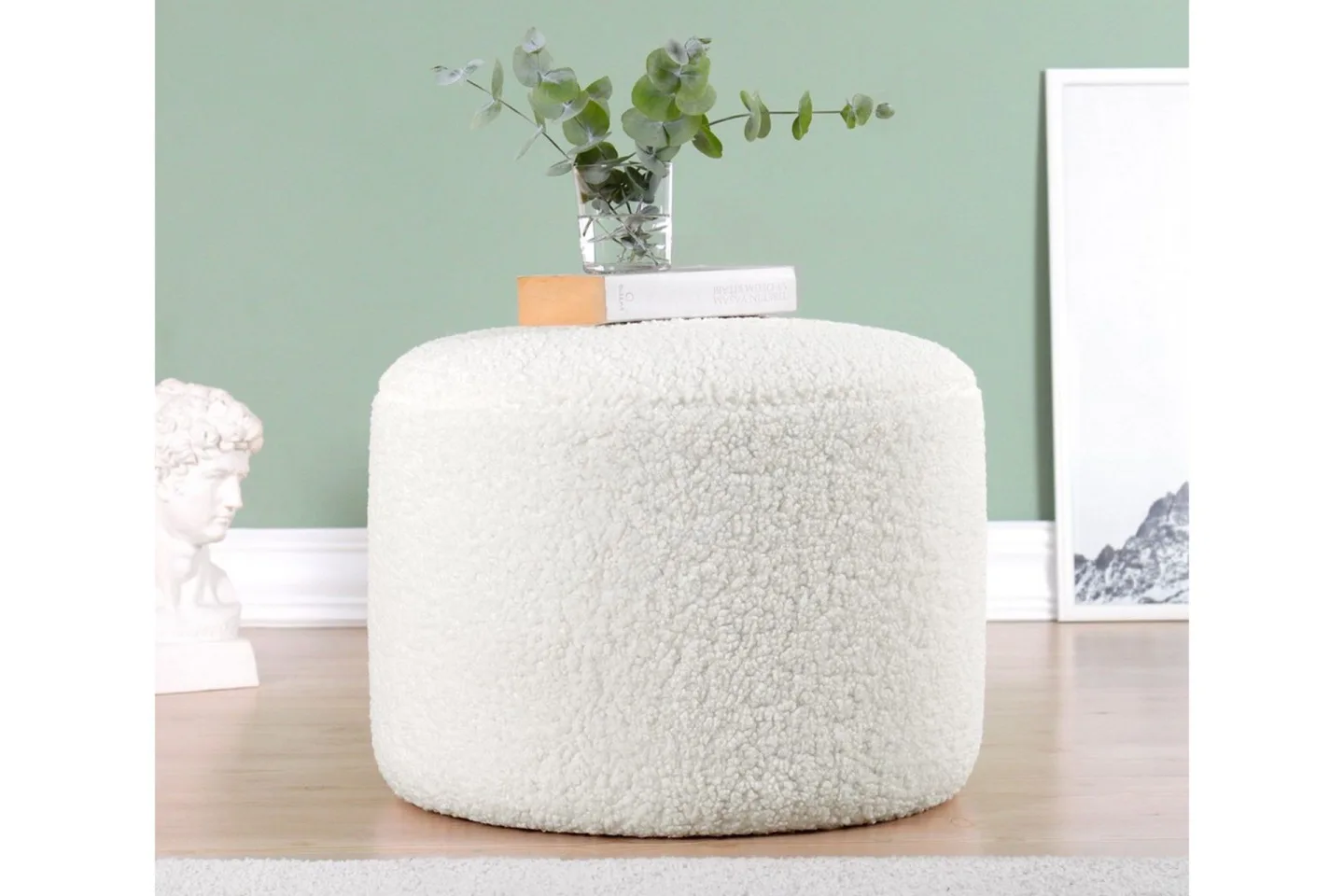 Whitman Sittpuff 54 cm - Vit