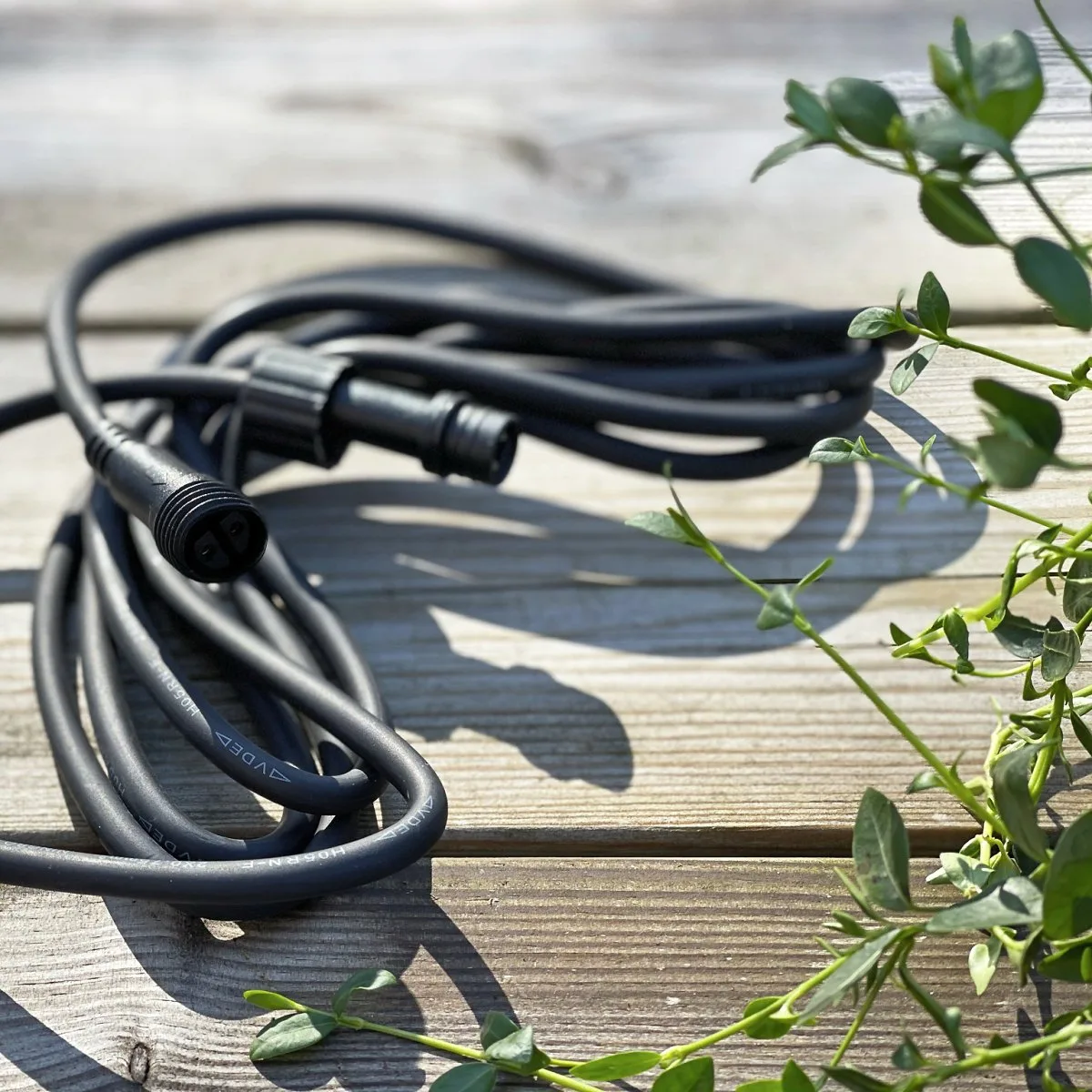 Lightson - Kabel 2.5m - Lightson trädgårdssystem - Svart