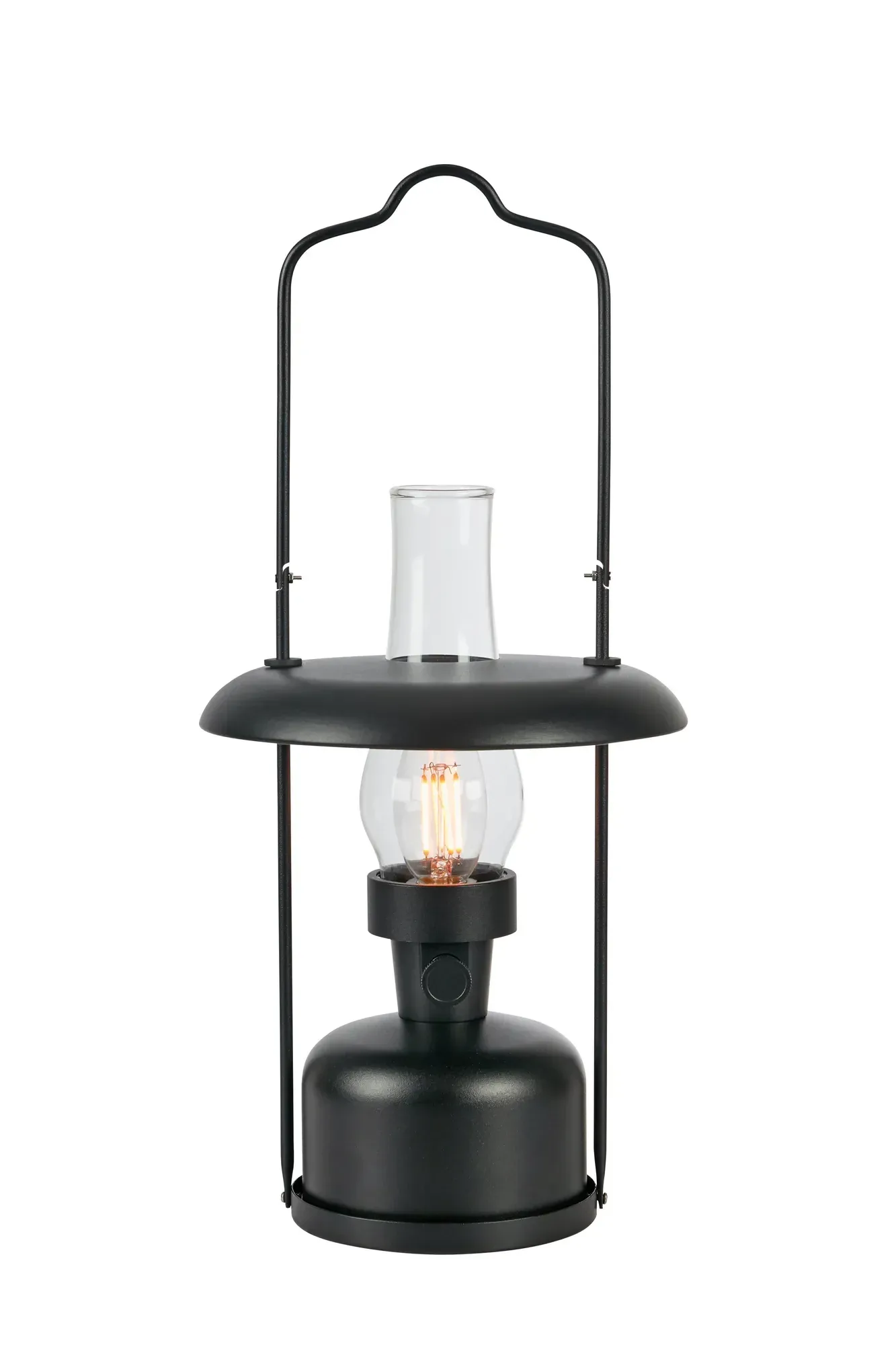 Fanos Wiederaufladbar Tischlampe Schwarz