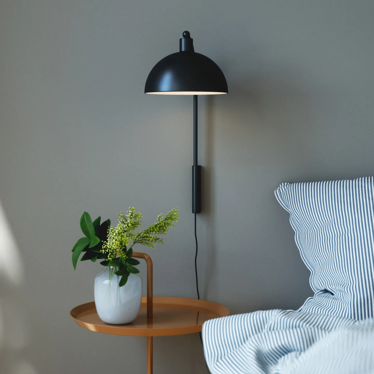 Ellen 20 Wandleuchte Black - Nordlux - Wohnzimmer - Skandinavisch - Metall - Einflammig