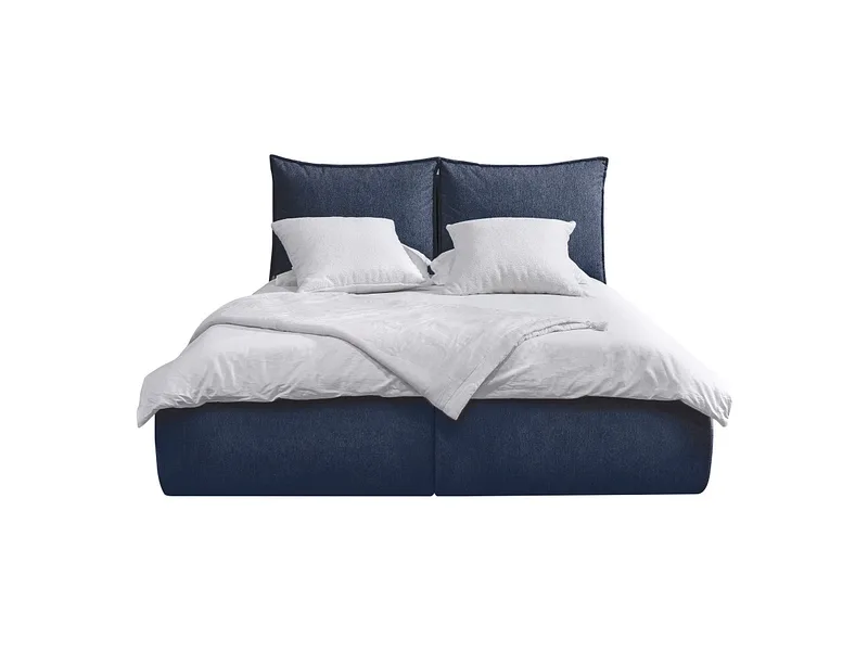 Kastenbett BOBOCHIC GARANCE 180x200cm mdf blau