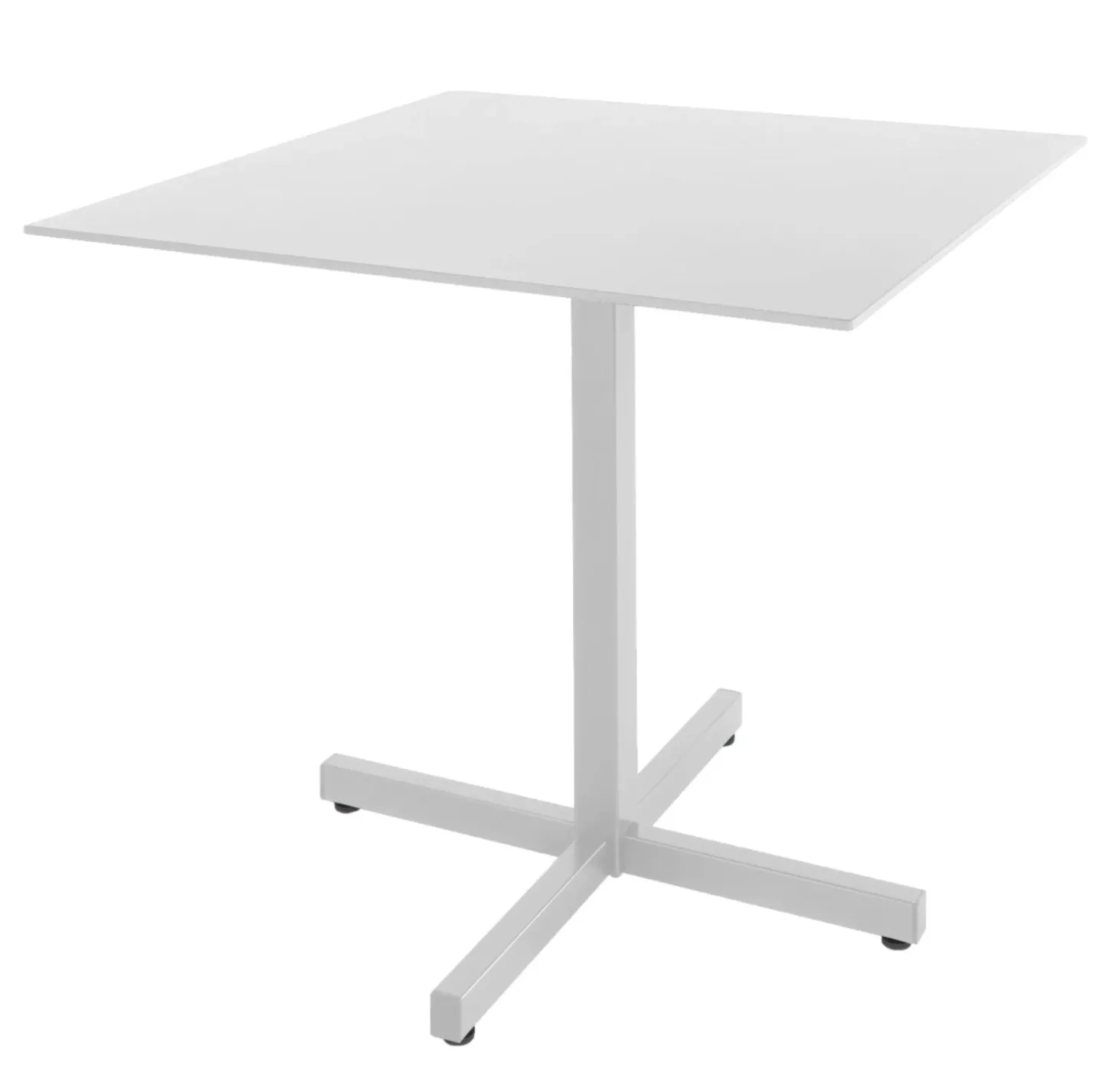 Schaffner Gartentisch Luzern Quadratisch Weiss | Schubiger Möbel