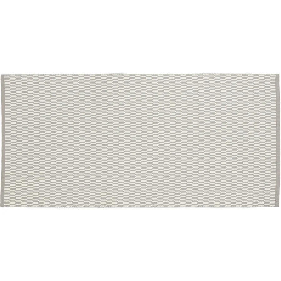 HORREDSMATTAN Teppich Tjörn grau Wolle/Polyester 75 x 250 cm