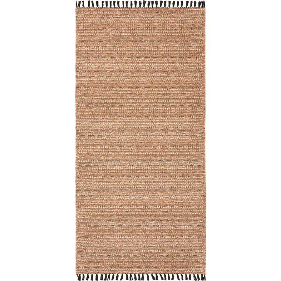 HORREDSMATTAN Teppich Tova Rust Gefleckt/Meliert Polyester/Baumwolle 70 x 400 cm