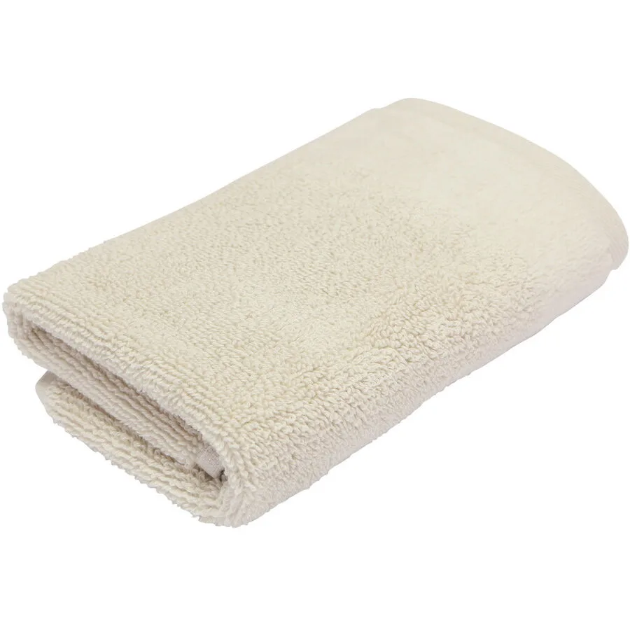 Living Home Gästetuch Softfeel beige Baumwolle