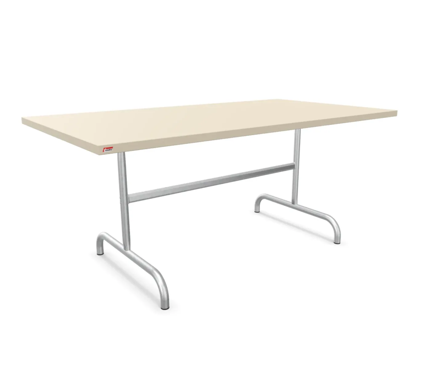 Schaffner Metall-Tisch Säntis Feuerverzinkt Beige | Schubiger Möbel